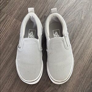 Vans Kids Slip-On Sneakers - Light Gray